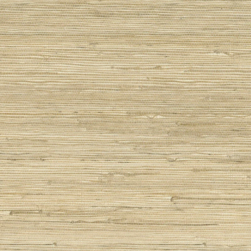 Grasscloth Fine Jute Wallpaper in Golden Straw