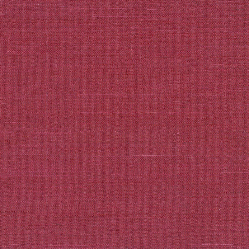 Grasscloth Fine Sisal Wallpaper in Cherry Red