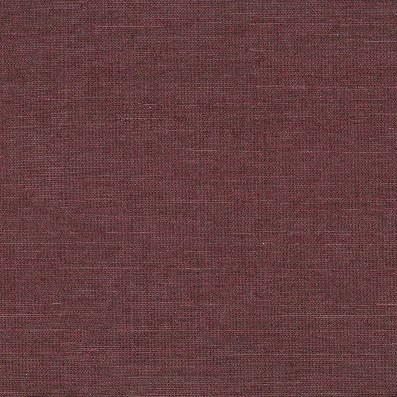 Grasscloth Fine Sisal Wallpaper in Plum Purple