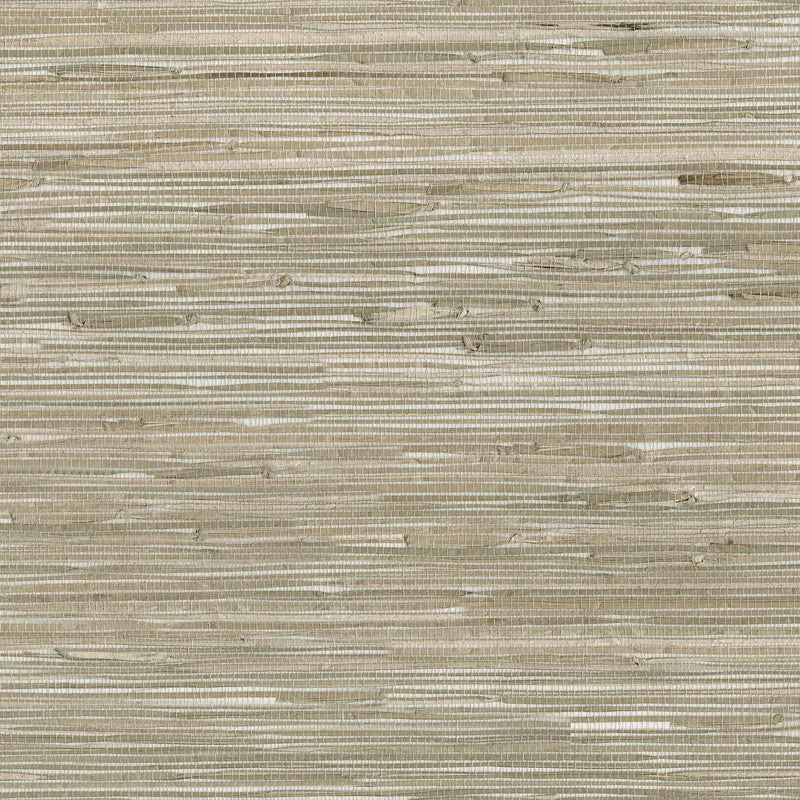 Grasscloth Sancho Fine Wallpaper in Multi Beige/Ivory