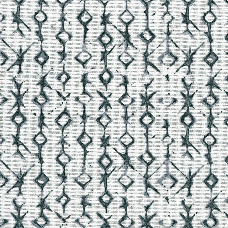 Ikat Vibrant Wallpaper in Black/Silver