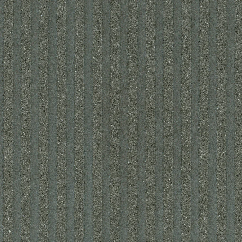 Mica Modern Stripe Wallpaper in Metallic Brown