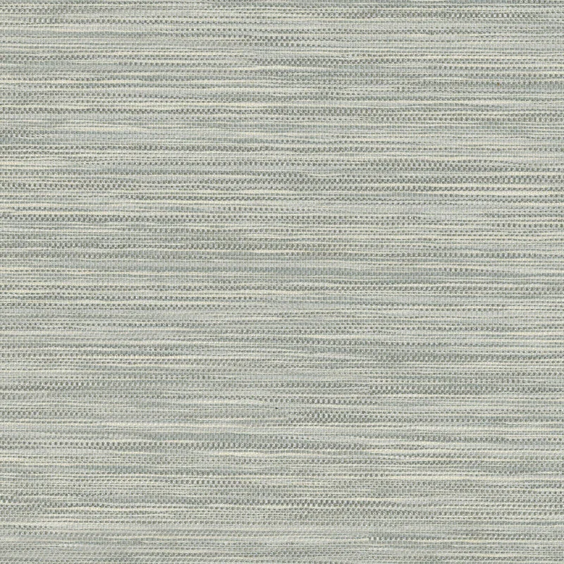 Paper Yarn & Filament Wallpaper in Metallic Grey