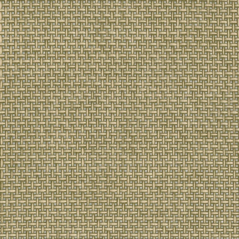 Paperweave Metal Back Wallpaper in Beige/Khaki Green/Silver