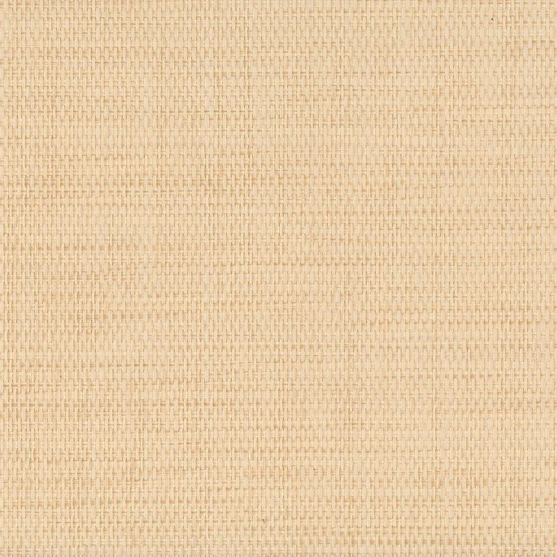 Paperweave Wallpaper in Buttercream/Coral