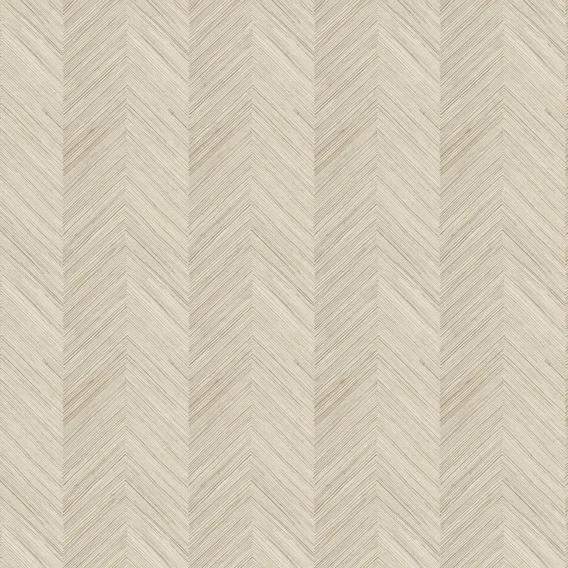 Subtle Herringbone Wallpaper in Pale Green