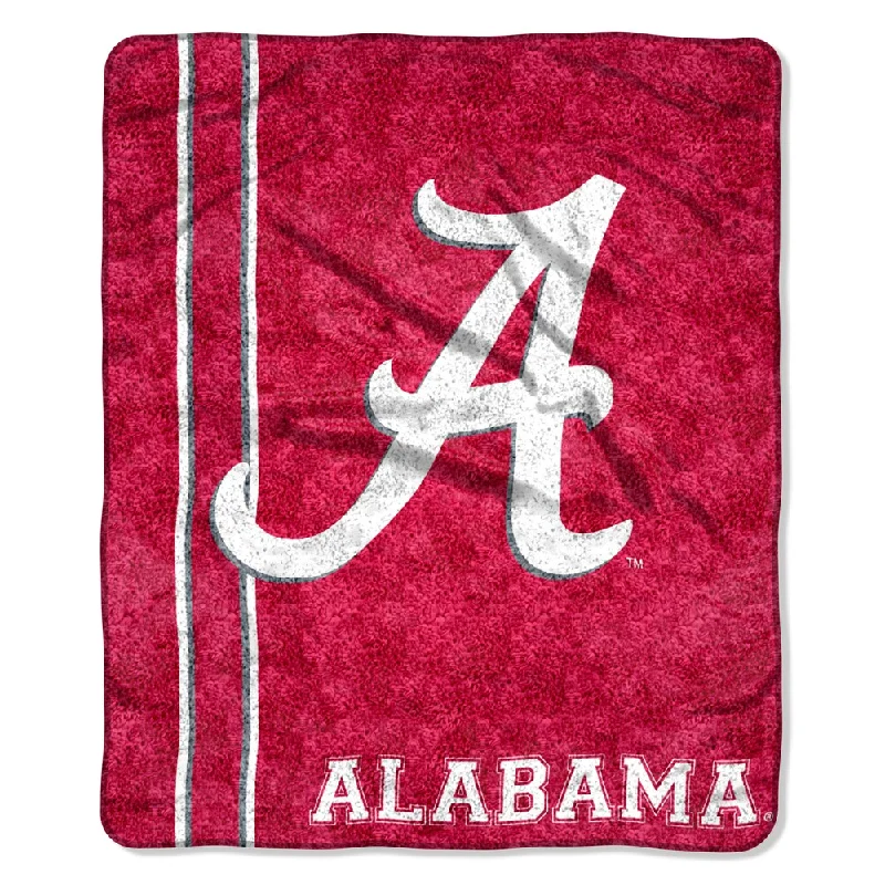 Alabama Sherpa Throw Blanket Throw Blanket