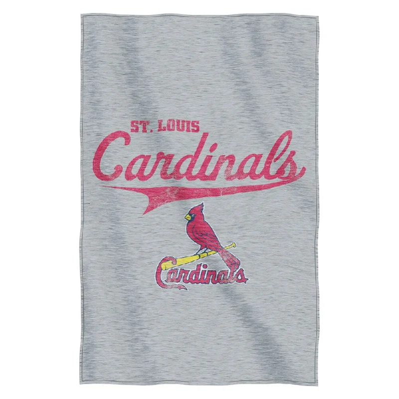 Cardinals Sweatshirt Throw Blanket