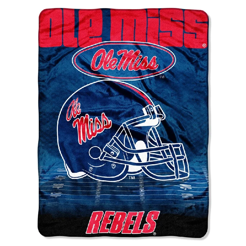 Mississippi Overtime Micro Fleece Throw Blanket