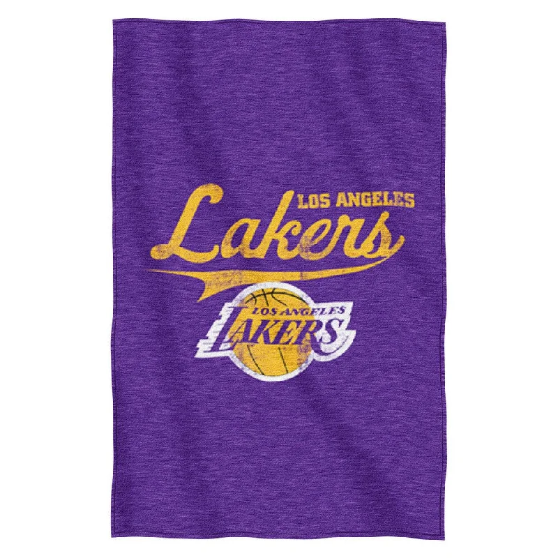 NBA 100 Lakers Sweatshirt Throw