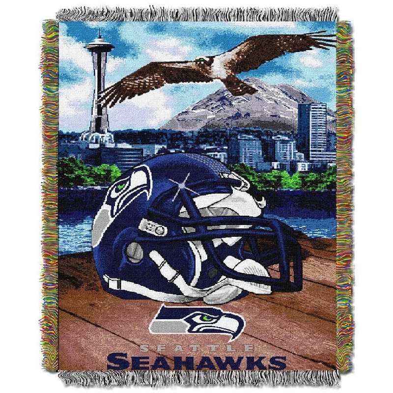 NFL Seattle Seahawks Woven Tapestry Throw