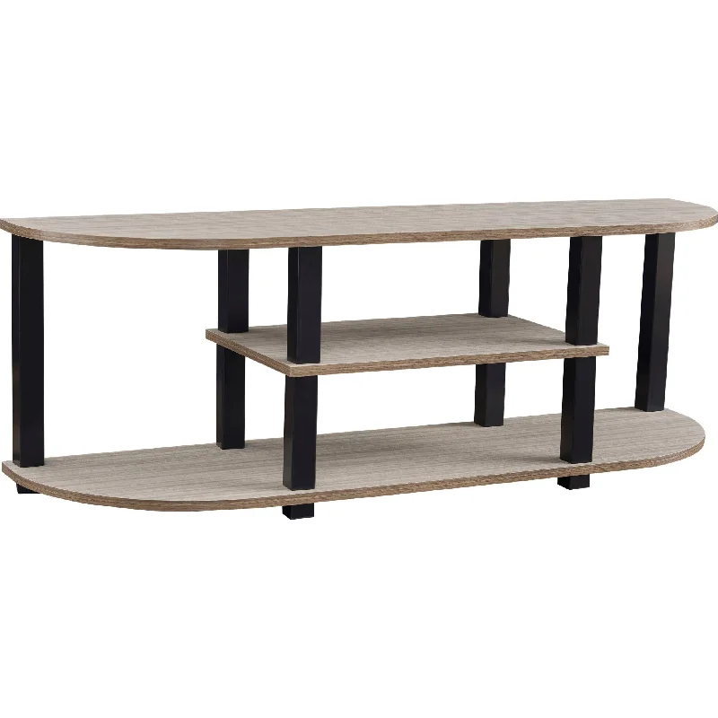 Bertmond TV Stand - Light Brown/Black