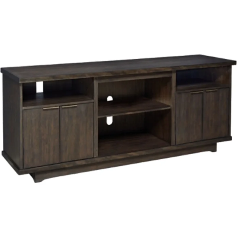 Brazburn TV Stand - Dark Brown